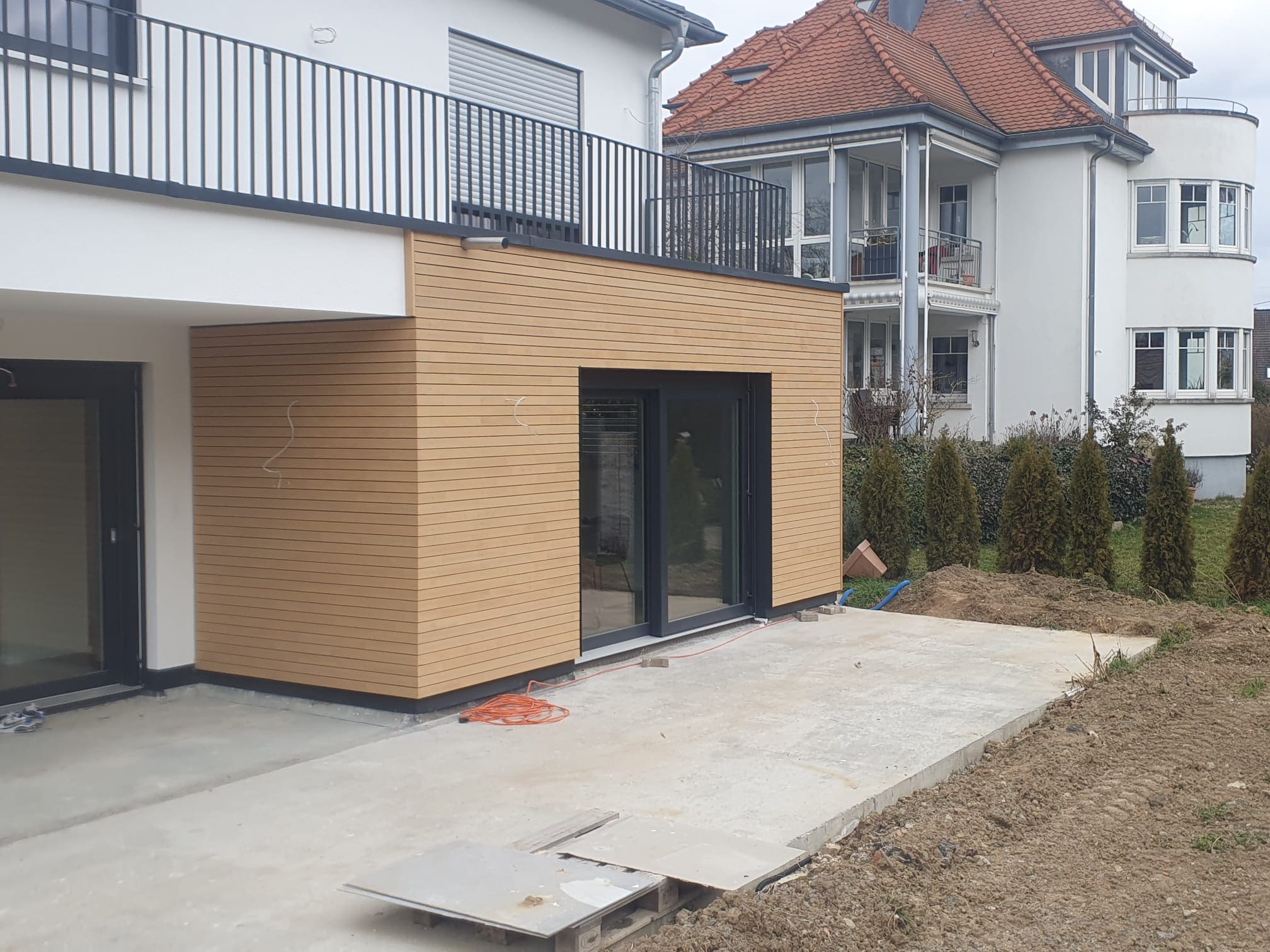 Fassade von LEINS HOLZBAU in Ergenzingen | Zimmerei und Innenausbau