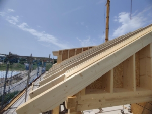 Holzständerbauweise